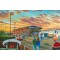 Boundary Park Stadium 'Going to the Match' Fine Art Print - Oldham Athletic FC